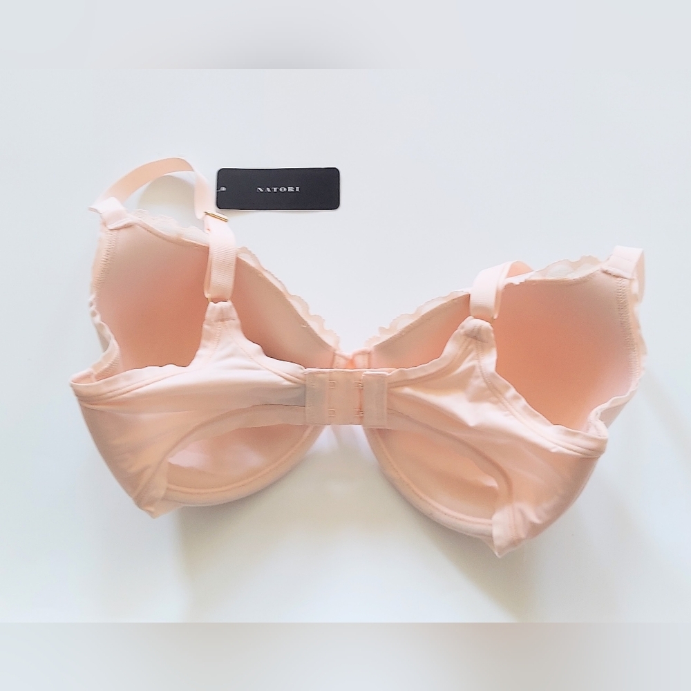 Natori Womens 32DD Refined Contour Underwire Bra Pink NWT - Picture 2 of 4